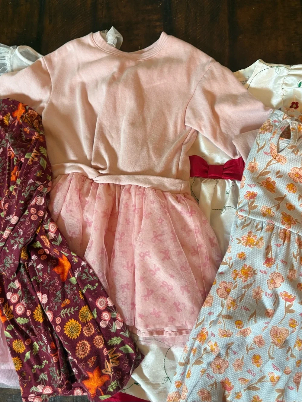 Bundle of 11 Dresses in Kids Size 5T, 4T